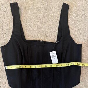 NWT: Banana Republic Corset Knit Top - Size 6